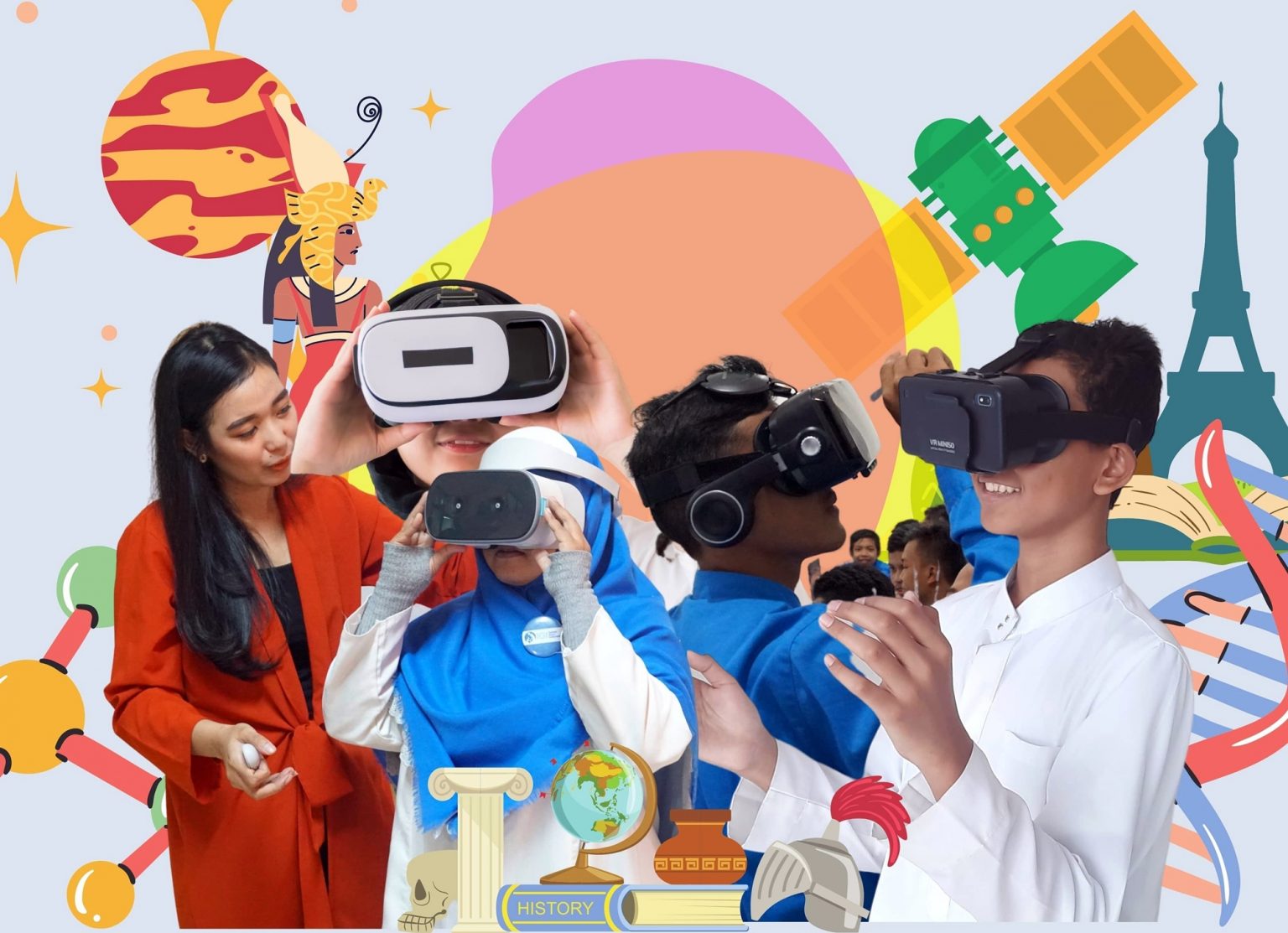 Belajar daring lebih menyenangkan dengan teknologi VR pendidikan ini